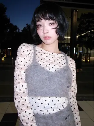 ショート カラー 暖色系/ブリーチ/ 豊橋/ノア𝜗𝜚のヘアスタイル