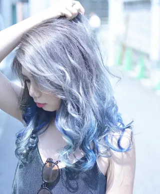 ロング 吉田 典弘のヘアスタイル