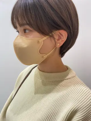 ショート 田中 あやなのヘアスタイル