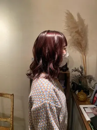 カラー レイヤーカット/ ダブルカラーサクライのヘアスタイル