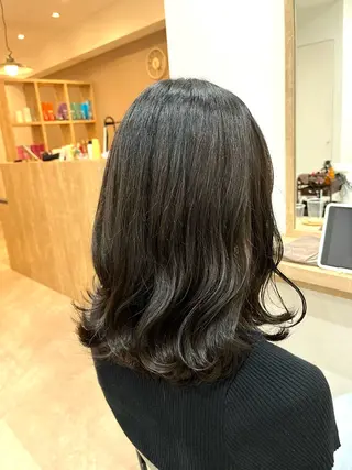 ミディアム 暖色ボブ 🍊rikakoのヘアスタイル