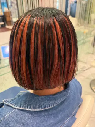 ショート カラー こばやし⭐️ みかのヘアスタイル