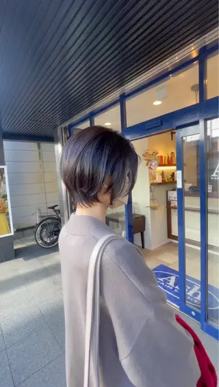 ショート パーマ/縮毛矯正/ 店長 ・村田伊吹のヘアスタイル