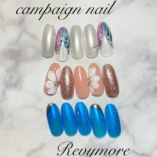 ミディアム ネイル nail salon Revymoreのネイルデザイン