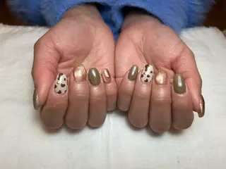 ネイル 🐉✨️ ℳ🐯💚のネイルデザイン