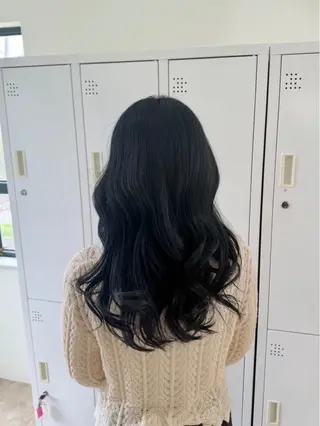 セミロング 古川 心のヘアスタイル