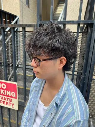 ショート バレイヤージュ職人 🔥代表YU-SHIのヘアスタイル