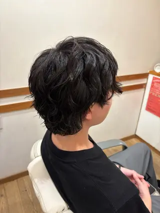 パーマ メンズ ROSSO川口店 キクチのヘアスタイル
