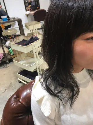 ミディアム カラー パーマ ヘアアレンジ メンズ Forest. -髪質改善-のヘアスタイル