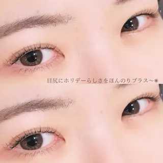 マツエク・マツパ GO TODAY SHAiRE SALON 銀座Pace店所属・Eyelist HARUNAのマツエク・マツパデザイン