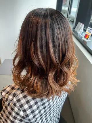 ミディアム 齋藤 みさきのヘアスタイル