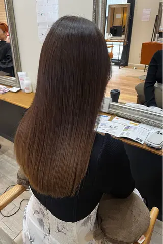 ロング カラー 💎髪質改善💎 西森千夏のヘアスタイル