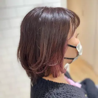 ショート カラー メンズ キッズ ✂︎ショート、ボブ、 レイヤー🩵YUMIのヘアスタイル