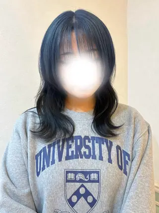 セミロング カラー 艶感暖色カラー🥀/ レイヤー / れいかのヘアスタイル