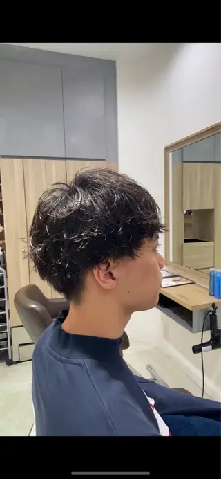 パーマ メンズ LUCUA 恵比寿所属・ダメージレス縮毛矯正 /カラー/あさみ🌈のヘアスタイル