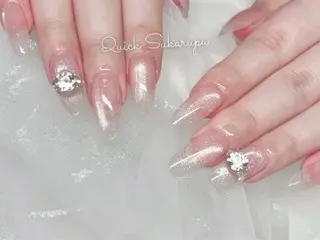ミディアム Quick Sukarupuのネイルデザイン
