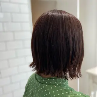 ショート カラー パーマ ヘアアレンジ メンズ キッズ ネイル マツエク・マツパ ✂︎ショート、ボブ、 レイヤー🩵YUMIのヘアスタイル