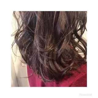 セミロング カラー mayu ○のヘアスタイル