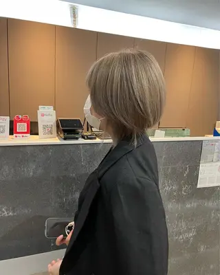 ミディアム 山元 翔平(shohei)のヘアスタイル