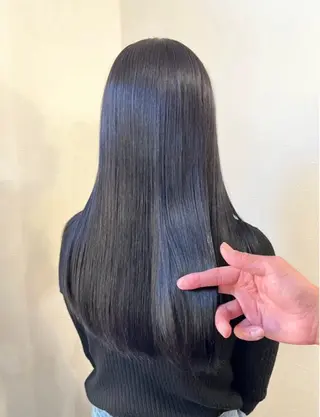 ロング 💈直毛×ツイスパの プロ🥷清水真之介のヘアスタイル