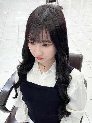 ロング カラー ヘアアレンジ MORI MARIKAのヘアスタイル