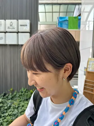 ショート noto mitsukiのヘアスタイル