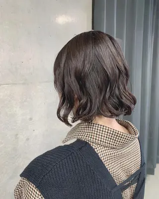 パーマ ボブパーマコテ巻き風 パーマNo1深江秀平のヘアスタイル