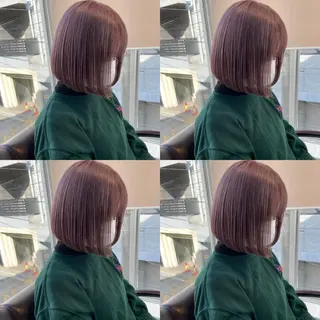 ミディアム カラー 💜ハイトーン💛 マジカルかいちゃんのヘアスタイル