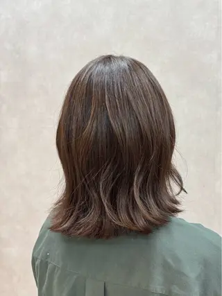 カラー 🫧毛先カット 🫧山中沙希のヘアスタイル