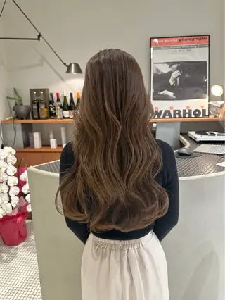 ロング カラー DRIP 名古屋駅のヘアスタイル