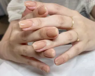 ネイル パラジェルネイル 大人可愛/シンプルのネイルデザイン