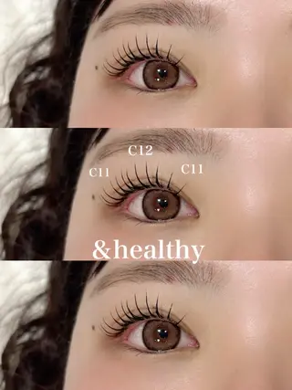 マツエク・マツパ hipahipa! MOEのマツエク・マツパデザイン