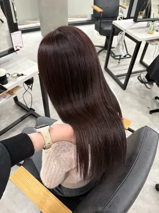 ロング カラー 盛れる顔まわり✨🎀 レイヤー別所好葉のヘアスタイル