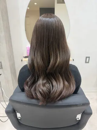 ロング カラー ALLENhair郡山開成店所属・山崎 彩稀のヘアスタイル