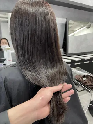 ロング カラー 福西 洋斗のヘアスタイル