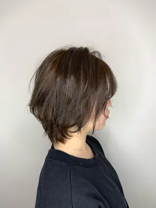 ショート 特殊カラー/ブリーチ 道満ゆいなのヘアスタイル