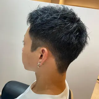 ショート メンズ 【メンズ特化】渡部 京弘/パーマのヘアスタイル