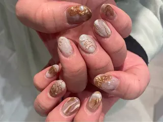 ショート 尾張 玖羽のネイルデザイン