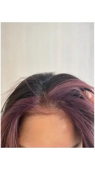 ミディアム マツダテ ホノカのヘアスタイル