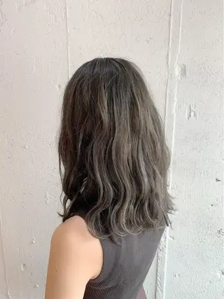 セミロング カラー 💛丁寧さNo.🥇 🧸片山智裕💛のヘアスタイル