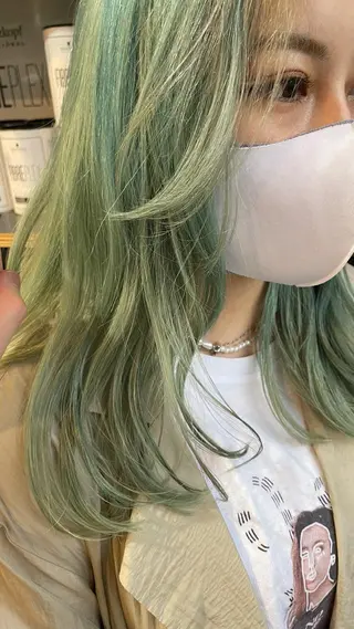 セミロング 小川 舜人のヘアスタイル