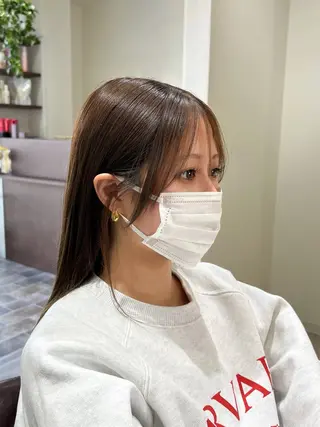 ミディアム 鈴木 悠孝のヘアスタイル