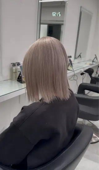 ロング カラー ヘアアレンジ 透け上品ハイトーン 職人ゆうと🤍のヘアスタイル