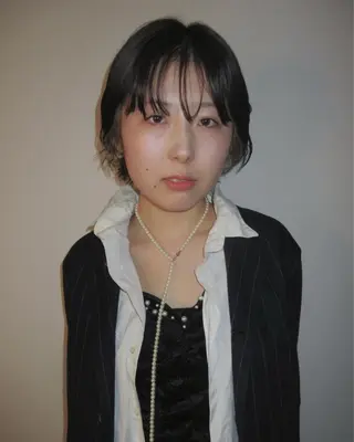 ショート 小長谷 夕菜のヘアスタイル
