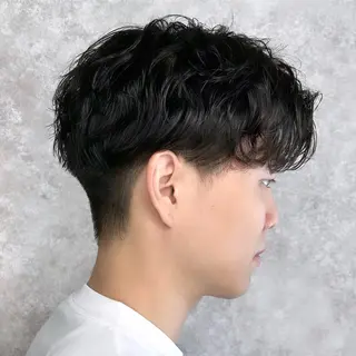 パーマ メンズ ryuto/ブリーチ /髪質改善カラーのヘアスタイル