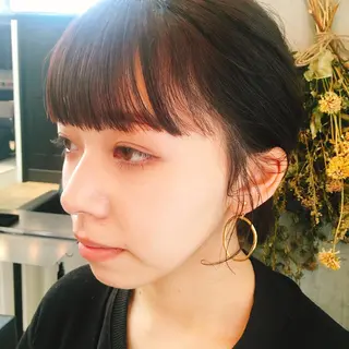 ミディアム ヘアアレンジ HARU /stylistのヘアスタイル