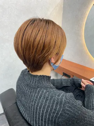ショート 佐藤 菜穂のヘアスタイル