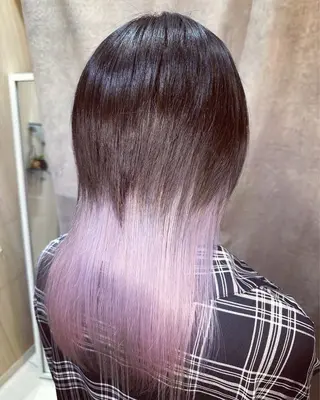 ミディアム カラー 永井 悠斗のヘアスタイル