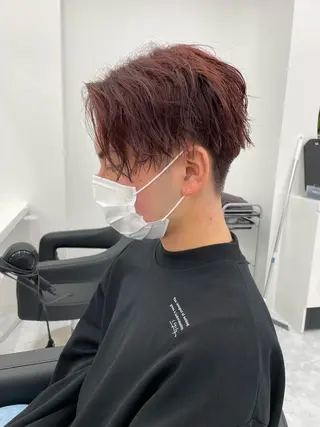 ショート カラー パーマ ヘアアレンジ メンズ 🔷横浜/メンズ TAKUMI🔷のヘアスタイル