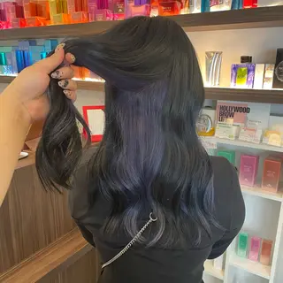 ロング カラー 川原 飛奈のヘアスタイル